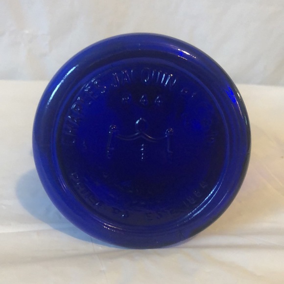 George Washington cobalt decanter cork top VTG Philadelphia PA Jacquin Co. - Picture 4 of 9